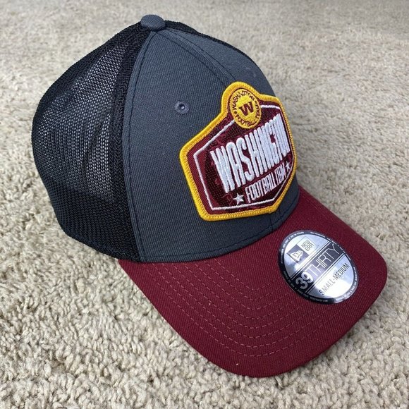 Washington‎ Football Team New Era 39THIRTY Hat 2021 NFL Draft Mens S/M Gray Cap - Picture 3 of 9